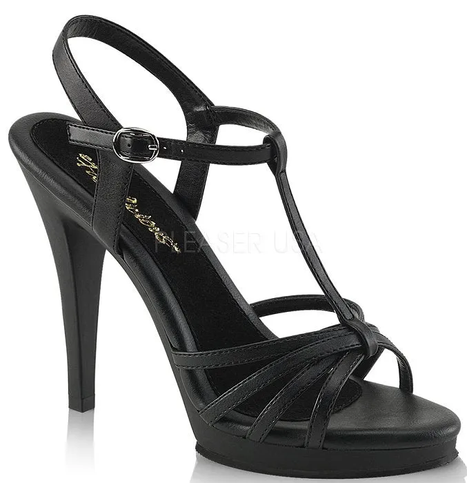 4 1/2" Heel T-strap Platform Sandal (FLAIR-420)