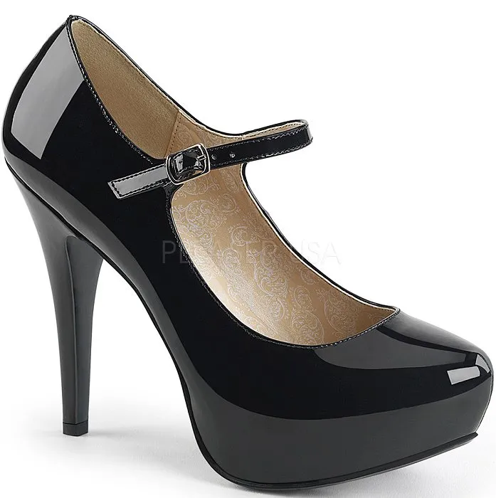 5 1/4" Platform Mary-Jane Pump (CHLOE-02)