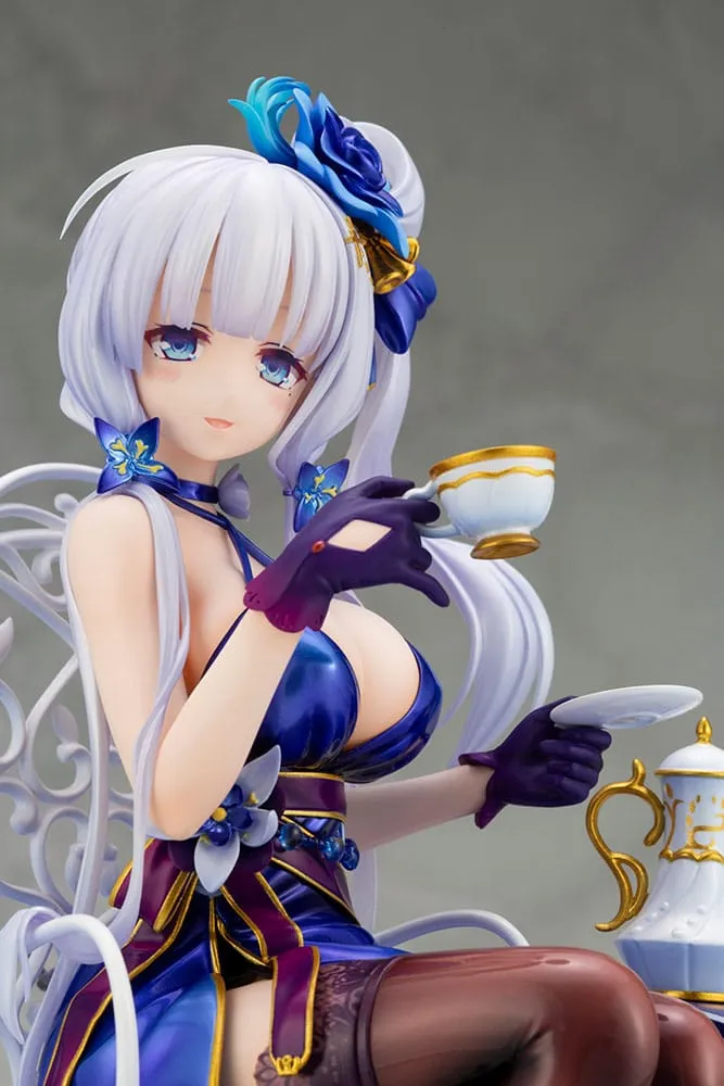 azur lane pvc statue 1/7 illustrious (endless tea party) 20 cm  statues  anime  statue