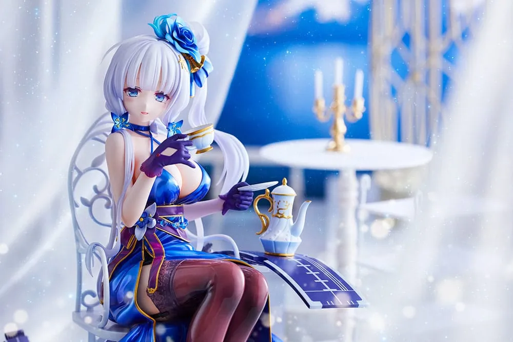 azur lane pvc statue 1/7 illustrious (endless tea party) 20 cm  statues  anime  statue