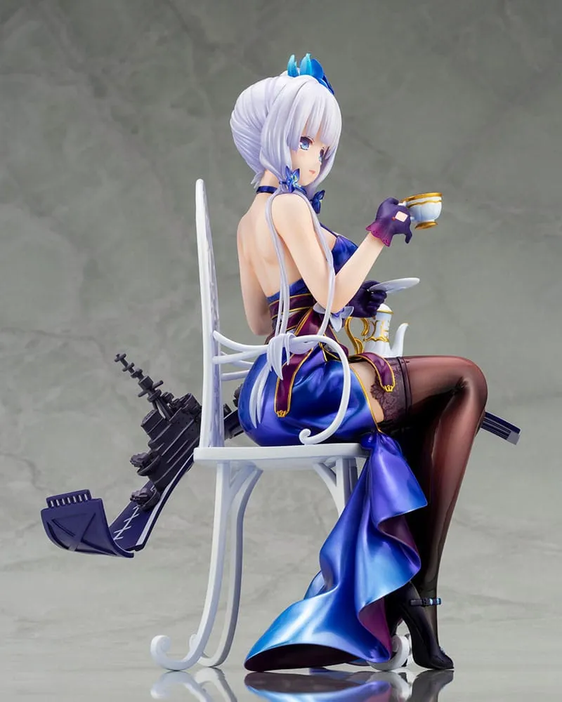 azur lane pvc statue 1/7 illustrious (endless tea party) 20 cm  statues  anime  statue