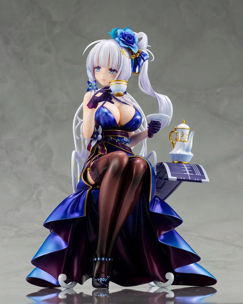 azur lane pvc statue 1/7 illustrious (endless tea party) 20 cm  statues  anime  statue