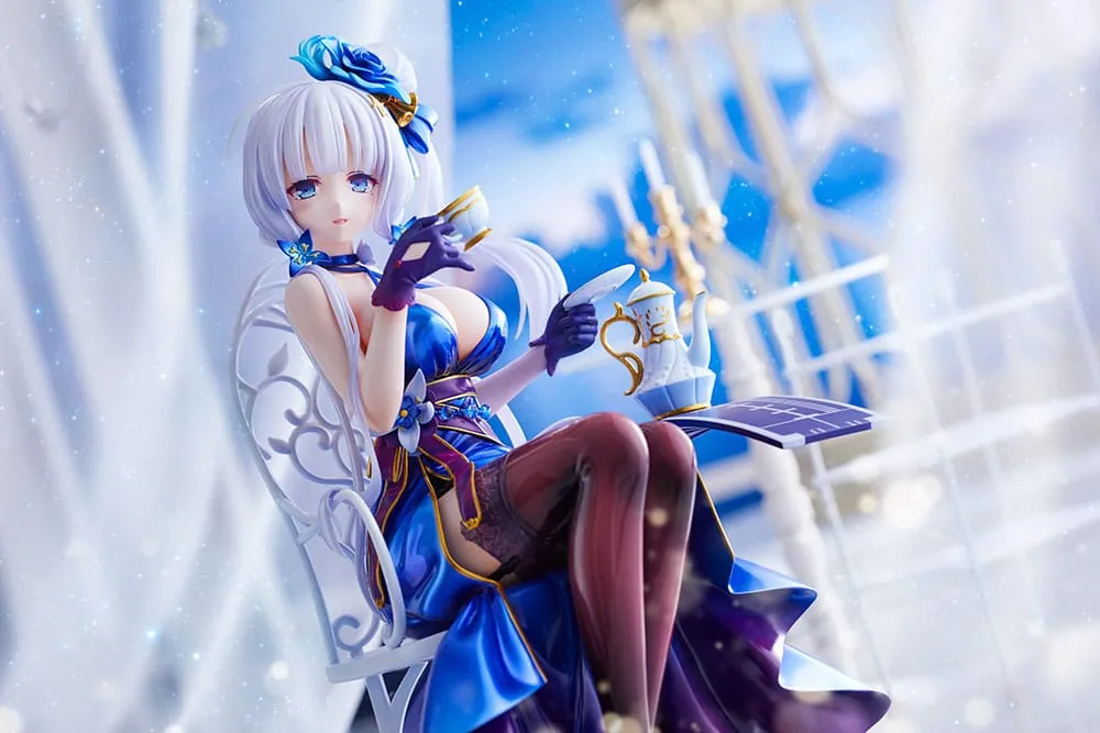 azur lane pvc statue 1/7 illustrious (endless tea party) 20 cm  statues  anime  statue