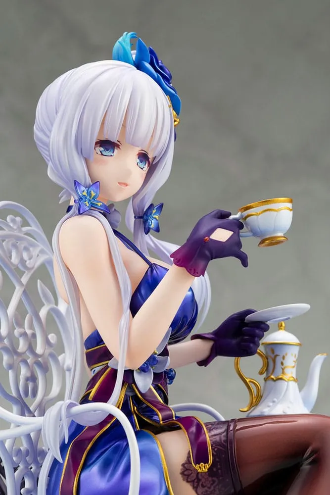 azur lane pvc statue 1/7 illustrious (endless tea party) 20 cm  statues  anime  statue