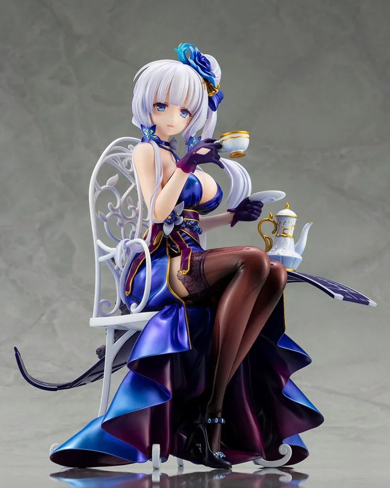 azur lane pvc statue 1/7 illustrious (endless tea party) 20 cm  statues  anime  statue