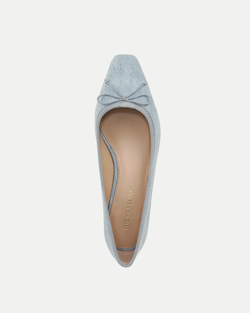 Cecile Denim Ballet Pump