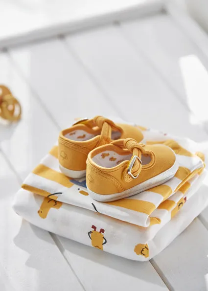 Corn Canvas Infant Boys Shoes - Select Size