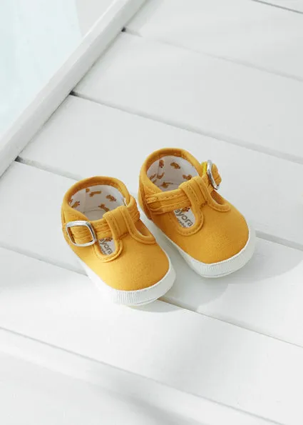 Corn Canvas Infant Boys Shoes - Select Size