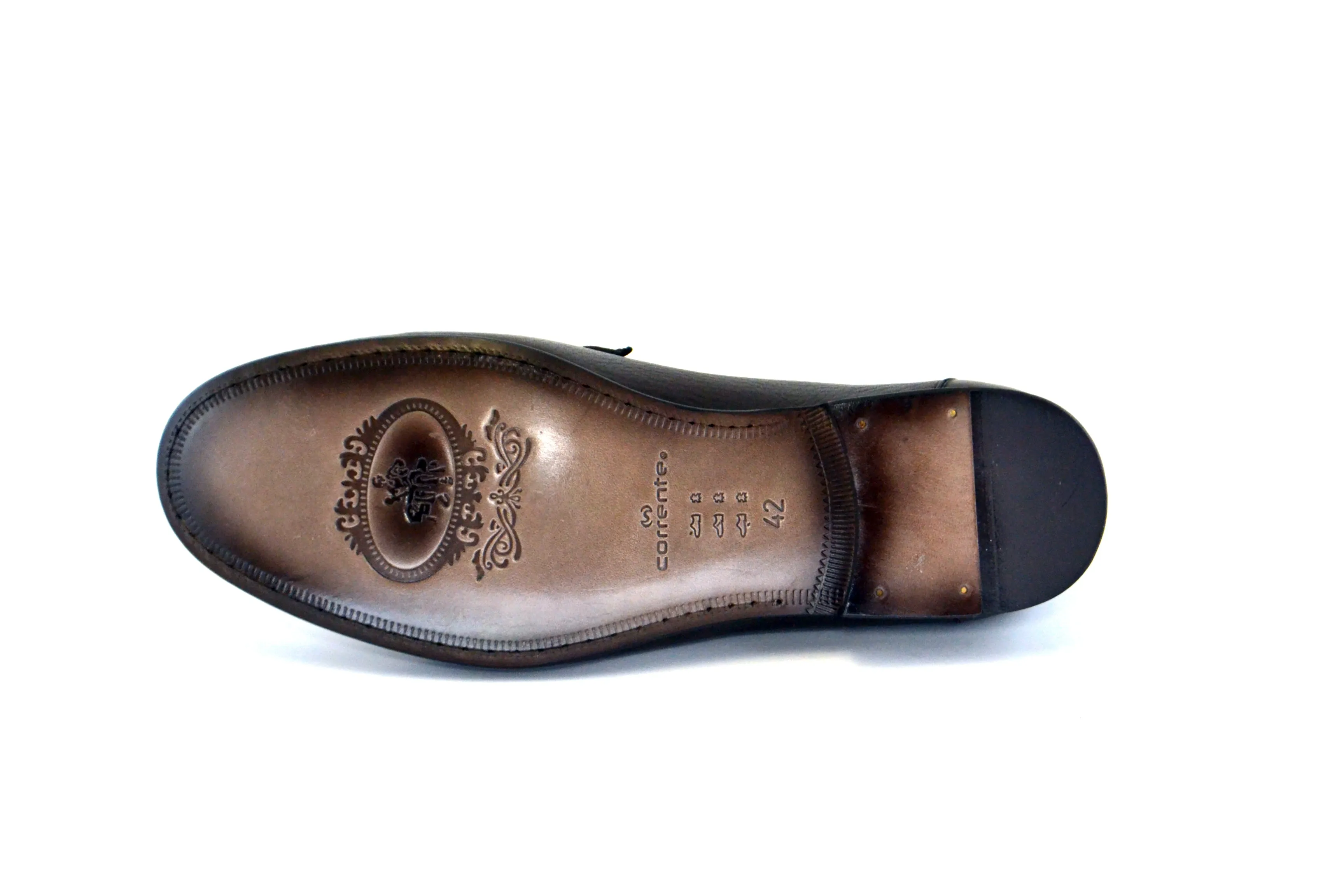 Corrente Deerskin Slip-On Loafer Brown