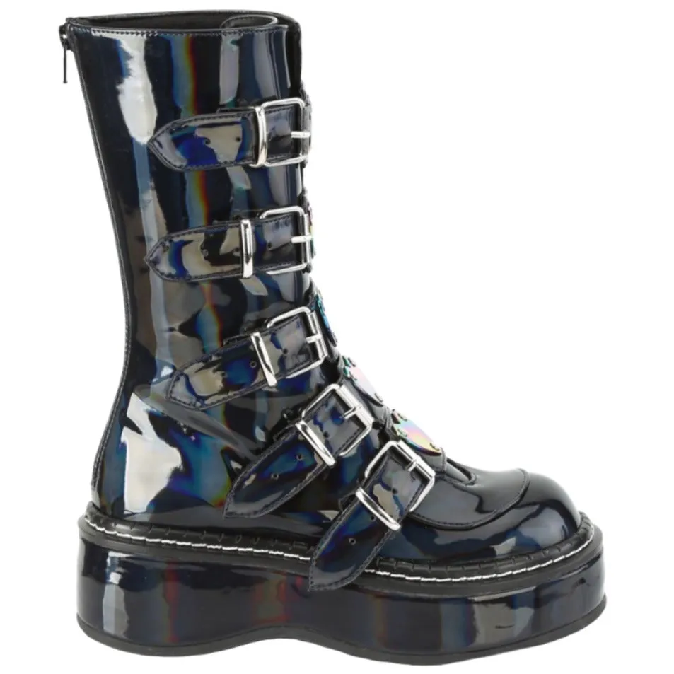 DemoniaCult EMILY-330 Hologram Boots