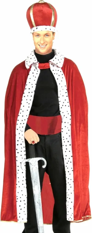 Forum Novelties King Robe Crown Adult Costume Kit