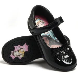 Girls Disney Princess School Shoes