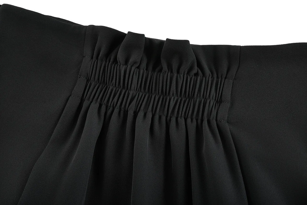 High Waist Flare Skirt