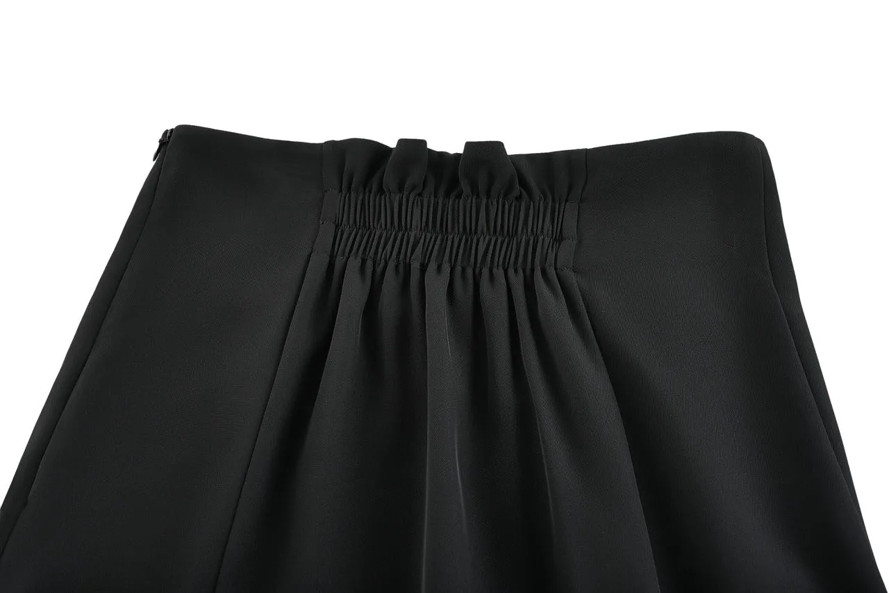 High Waist Flare Skirt