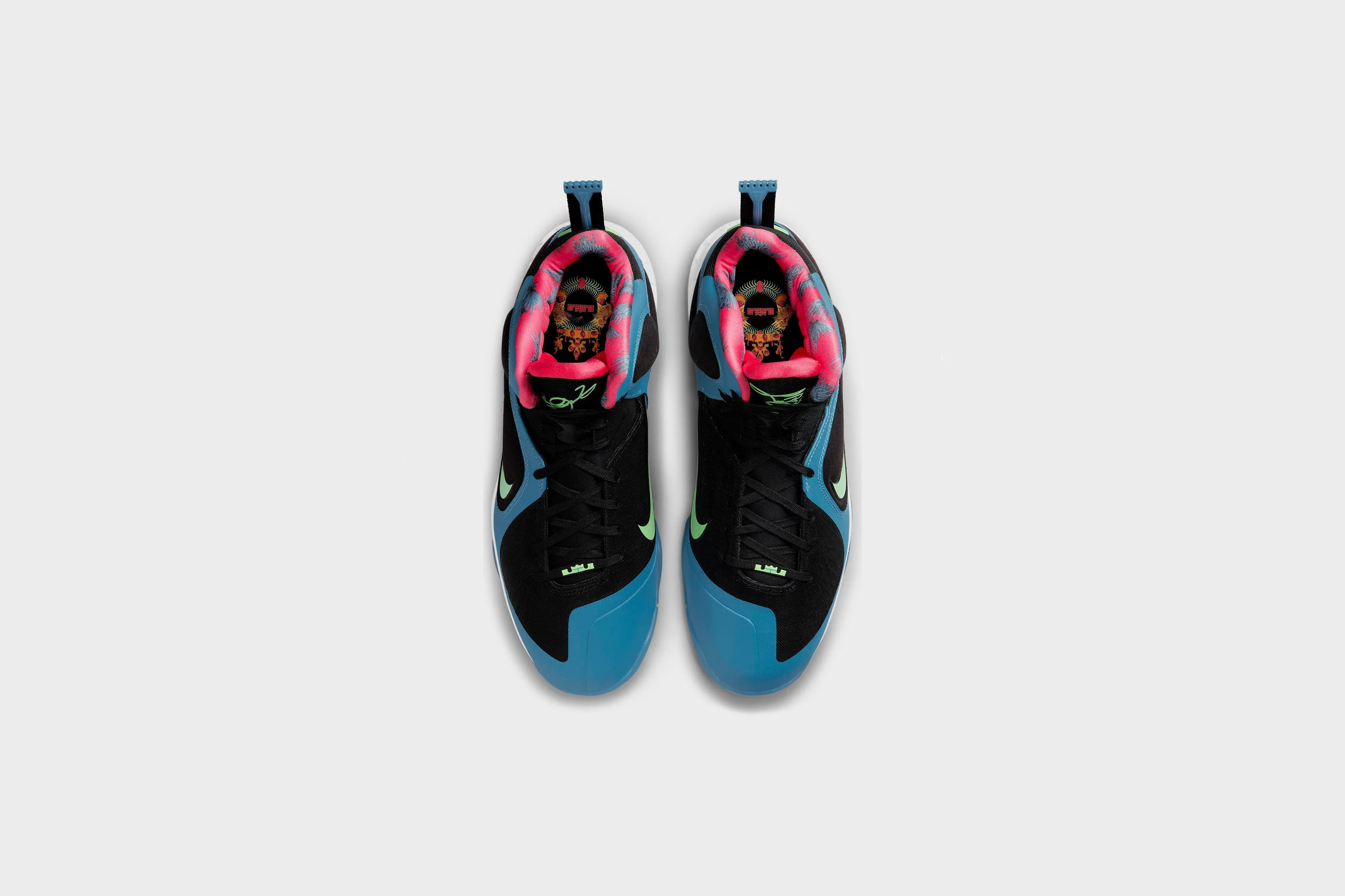 Nike Lebron IX (Black/Lime Glow-Dutch Blue)