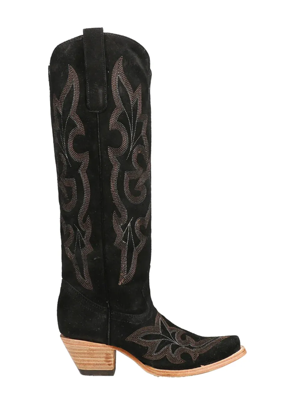 Outlaw Suede Tall Boots