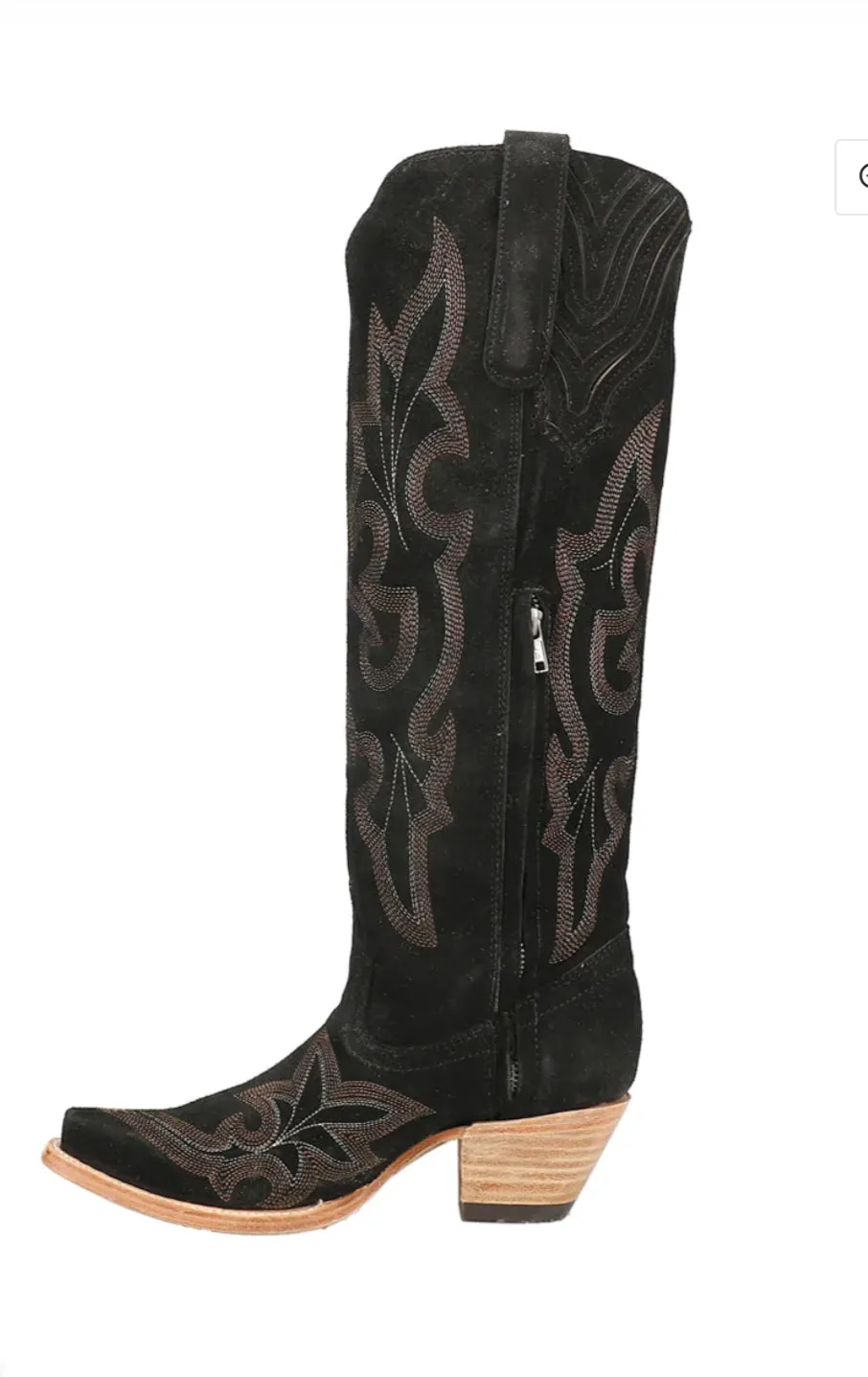 Outlaw Suede Tall Boots