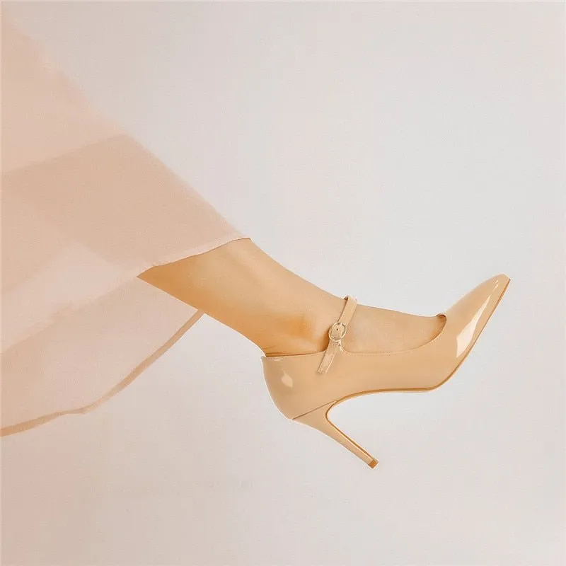 Pumps Queen Mechika (Beige)