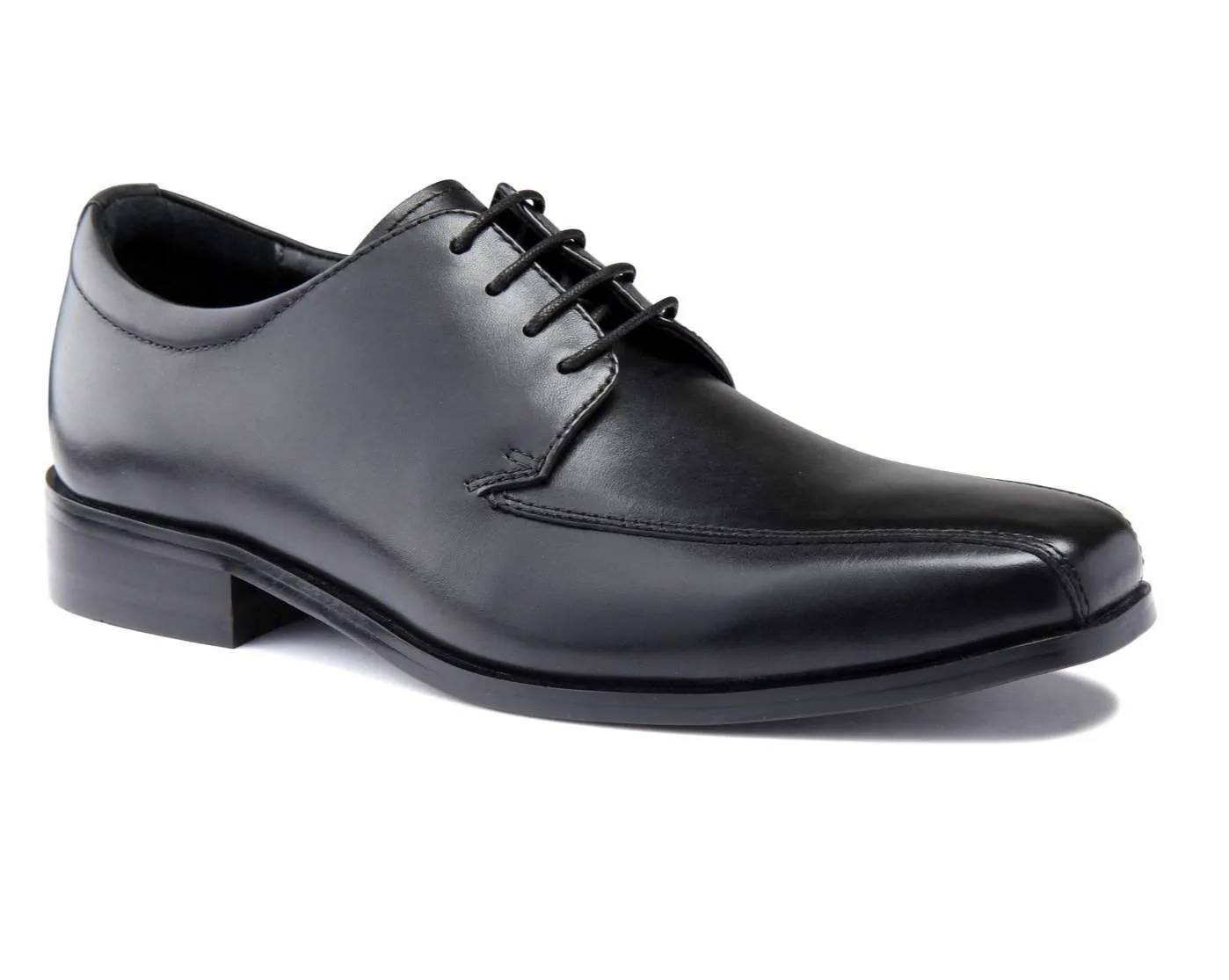 Regal PARKER Mens Black Leather Lace-up Shoe