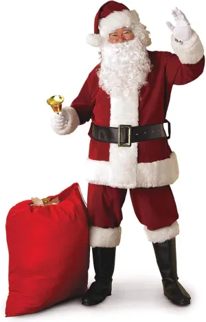 Rubie's Crimson Regal Plush Santa Suit 2X Costume