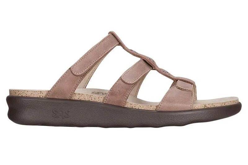 SAS Women's Naples Slide Sandal PRALINE