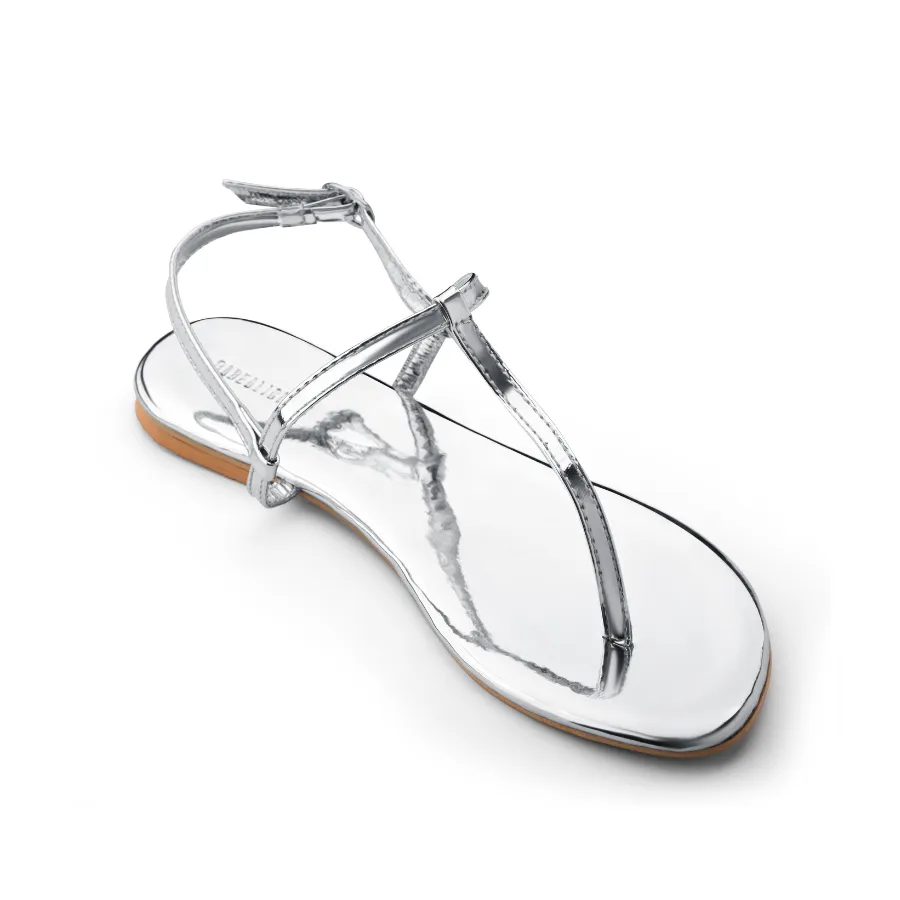 TIRA SILVER SANDALS