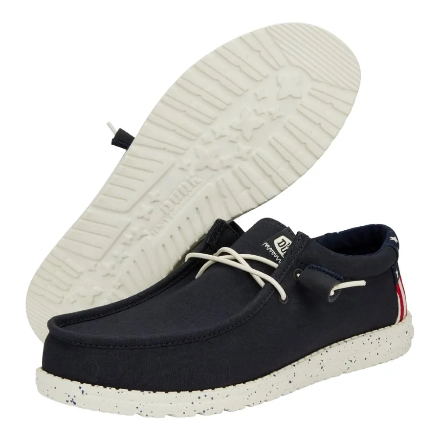 Wally Americana - Navy White