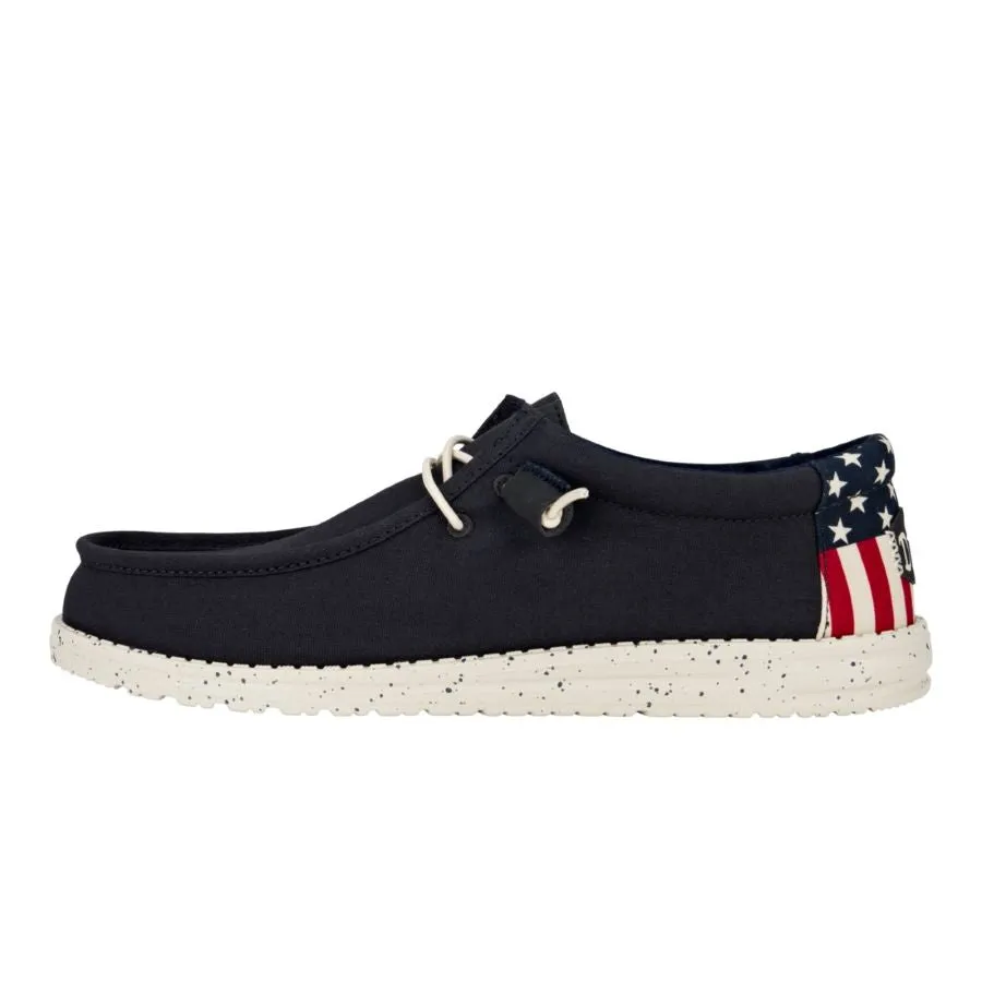 Wally Americana - Navy White